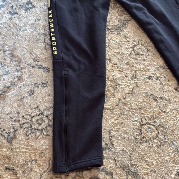 Adidas Men’s Tiro Wordmark Tapered Track pants Legend Ink Size M NWT - Picture 6 of 6